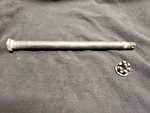 1985 2000 Yamaha Rear Axle Bolt 4KM-25181-10-00 Shaft Nut. Fixed Price $19.99.
