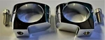 Chrome Clamp For Harley Davidson By Custom Cycle Engineering F/ 39MM Tubes. Fixed Price $49.99.