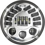 J.w. Speaker 8790 Adaptive 2 Led Headlight Without Mounting Ring 7" Chrome. Fixed Price $529.52.