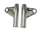 Oem Kawasaki Headlight Fork Ears Covers Chrome Bracket KZ1000 KZ900. Fixed Price $110.95.