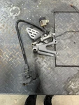 2003-2005 Yamaha R6 Brake Caliper Assembly And Rearset. Fixed Price $40.00.