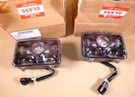 Jw Speaker 8820 Military Led Headlights 12-24 Volt High & Low Beam 3 Point Mount. Fixed Price $499.95.