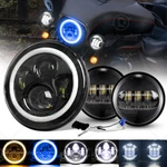 For Harley Electra Glide Classic Efi Flhtci 7" Led Headlight & Passing Lights. Fixed Price $61.99.