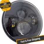 Letric Lighting LLC-ILH-7B 7" Premium Black Led Headlight. Fixed Price $129.37.