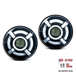 2PCS 7" Round White & Amber Headlights Turn Signal Hi/lo Beam Drl INCH-3. Fixed Price $98.49.