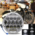 Dot 7"INCH Round Motorcycle Led Headlight Hi/low Beam Drl Headlamp For Harley. Fixed Price $31.94.