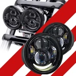 Twin Headlight Motorcycle Dual Lamp For Harley Fat Bob Fxdf 2008-2017. Fixed Price $89.00.