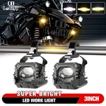 Motorcycle Fog Led Auxiliary Driving Lamp Headlight Spotlights 100W. Fixed Price $53.19.