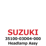 New Suzuki Genuine Headlamp Assy 35100-03D04-000. Fixed Price $155.99.