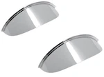 Drag Specialties 4 1/2 Inch Chrome Steel Spotlights Visor For Harley. Fixed Price $23.95.
