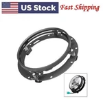 Fit Harley Touring Softail Hid Led 7" Round Headlight Mounting Bracket Us. Fixed Price $21.06.