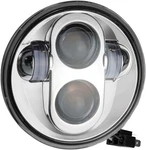 Pathfinder 5-3/4" Led Headlight Chrome For Harley Davidson Motorcycles. Fixed Price $98.00.