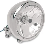 Drag Specialites Chrome Diamond-style Bottom-mount 5-3/4" Headlight For Harley. Fixed Price $111.25.