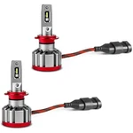 Glow 2X H4 Rgb 2IN1 Led Headlight Bulbs Million Color Xkchrome W/controller. Fixed Price $169.39.