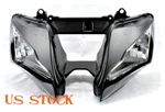 Motorcycle Headlight Assembly Housing For Kawasaki ZX1000 ZX-10R 2011-2015. Fixed Price $129.95.