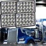 4PCS 4X6" Led Headlights Fit Kenworth T800 T600 Peterbilt 379 Feightliner H4656. Fixed Price $45.99.