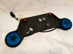Oem Harley-davidson Blue License Plate Marker Lights -used-. Fixed Price $28.99.