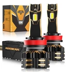 Auxbeam H11 H9 H8 Led Headlight Bulb Low Fog 120W 25000LM 6500K White. Fixed Price $39.99.