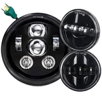 Eagle Lights 7" Led Headlight & 4.5" Passing Gen Iii Black Harley Indian. Fixed Price $349.99.
