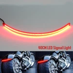 Led Brake Turn Signal Red Tube Yellow Lights 40CM For Motorcycle. Fixed Price $31.52.