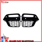 2PCS Front Fog Light Frame Cover Grille Trims For Bmw X3 X4 G01 G02 2018-2021. Fixed Price $52.99.