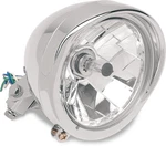 Drag Specialties Diamond-style Bottom-mount 5-3/4" Headlight Assemblies. Fixed Price $126.83.