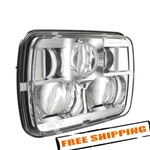 Jw Speaker 0554471 7X6" 8900 Evolution 2 Chrome Projector Led Headlight. Fixed Price $357.48.