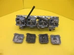 Oem 1986 1987 Yamaha FZX700 Fazer Rack Of Carbs Carburetors Assembly. Fixed Price $379.99.