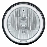 United Pacific 7" Crystal 9007 Headlight With White Led Halo Ring 31285. Fixed Price $57.99.