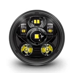True Mods 5.75" (5 3/4) Led Headlight For Harley Davidson Black-finish Roun.... Fixed Price $51.76.