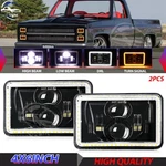 Pair 4X6" Headlight Hi/lo Sealed Beam Bulb For Chevy C10 Pickup Truck 81-87. Fixed Price $46.65.
