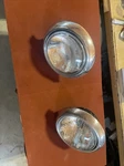 1948 - 1952 Ford Truck Headlight Assemblies Original Pair Buckets Rings. Fixed Price $260.00.