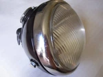 6 1/2" Lucas MU42 Headlamp Complete Bsa Triumph Norton Ajs. Fixed Price $129.95.