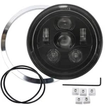 Eagle Lights 7" Black Led Headlight Kit For Ducati Monster Models S2 S4 600 800. Fixed Price $299.99.