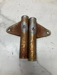 80 Indian Moped Chief Head Light Mount Ears Brackets Right Left. Fixed Price $39.44.