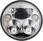 Custom Dynamics CDTB-7-I-C 7" Trubeam Headlights Chrome. Fixed Price $459.95.