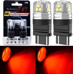 Led 15W 3457 Red Two Bulbs Light Brake Stop Tail Parking Replacement Upgrade Oe. Fixed Price $27.00.