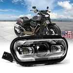 2026 150W Led Halo Headlight For Harley 2008-2017 Dyna Fat Bob Fxdf Motorcycle. Fixed Price $149.99.