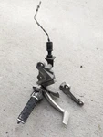 96 97 98 99 01 02 03 Kawasaki Ninja ZX7R Right Rearset Brake Peg Bracket #163. Fixed Price $23.99.