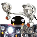 Passing Fog Spot Lamp Turn Signals Light Bar Kit For Harley Softail Fatboy Flst. Fixed Price $89.99.
