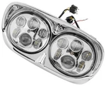 Namz Headlight For Road Glide Dual Chrome Llc-lrhp-cc. Fixed Price $299.95.
