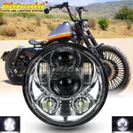 5.75" Led Headlight Hi/lo Beam For Harley-davidson Sportster Custom XL1200C. Fixed Price $30.99.