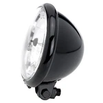 Black 5-3/4" Bottom Mount Diamond Halogen Headlight Bobber Chopper Harley Honda. Fixed Price $77.98.