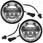 Eagle Lights Chrome 4.5" Led Passing Fog Lamp Kit For Harley-davidson / Indian. Fixed Price $149.99.