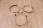 1975 Honda CB500T Headlight Rim / Retaining Ring Setting. Fixed Price $39.00.