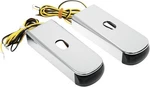 Alloy Art Fender Led Strut Marker Lights Chrome/smoke/amber Harley Davidson Dyna. Fixed Price $182.95.