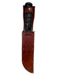 WW2 Remake Usmc Ka-bar Fighting Knife Original Marine Wwii Excellent. Fixed Price $150.00.