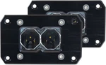 Heretic 2" 6-SERIES Flush Mount Clear Led Flood Pod Light (pair) (50207). Fixed Price $228.20.