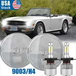 Pair Dot Inch Headlight Hi/lo Beam Sealed Lamp For Triumph TR6 1969-1976. Fixed Price $45.68.