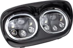 Letric Lighting Co. Llc-lrhp-hbb Dual 5.75IN. Projector Led Headlight Assembly. Fixed Price $328.42.